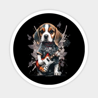 Beagle Rocker Magnet